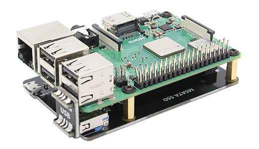 The New V3.0 Version of Raspberry Pi X850 mSATA SSD Extension Board Ha –  Geekworm