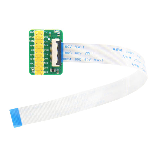 Raspberry Pi CM5 Tiny GPIO Adapter | 0.5mm 22-Pin FPC to 2.54mm 20-Pin