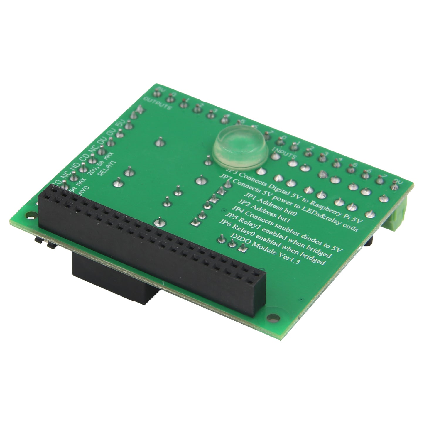 Raspberry Pi 5 Model B / 4B / 3B+ /3B Digital Input Output Expansion Board DIDO Module