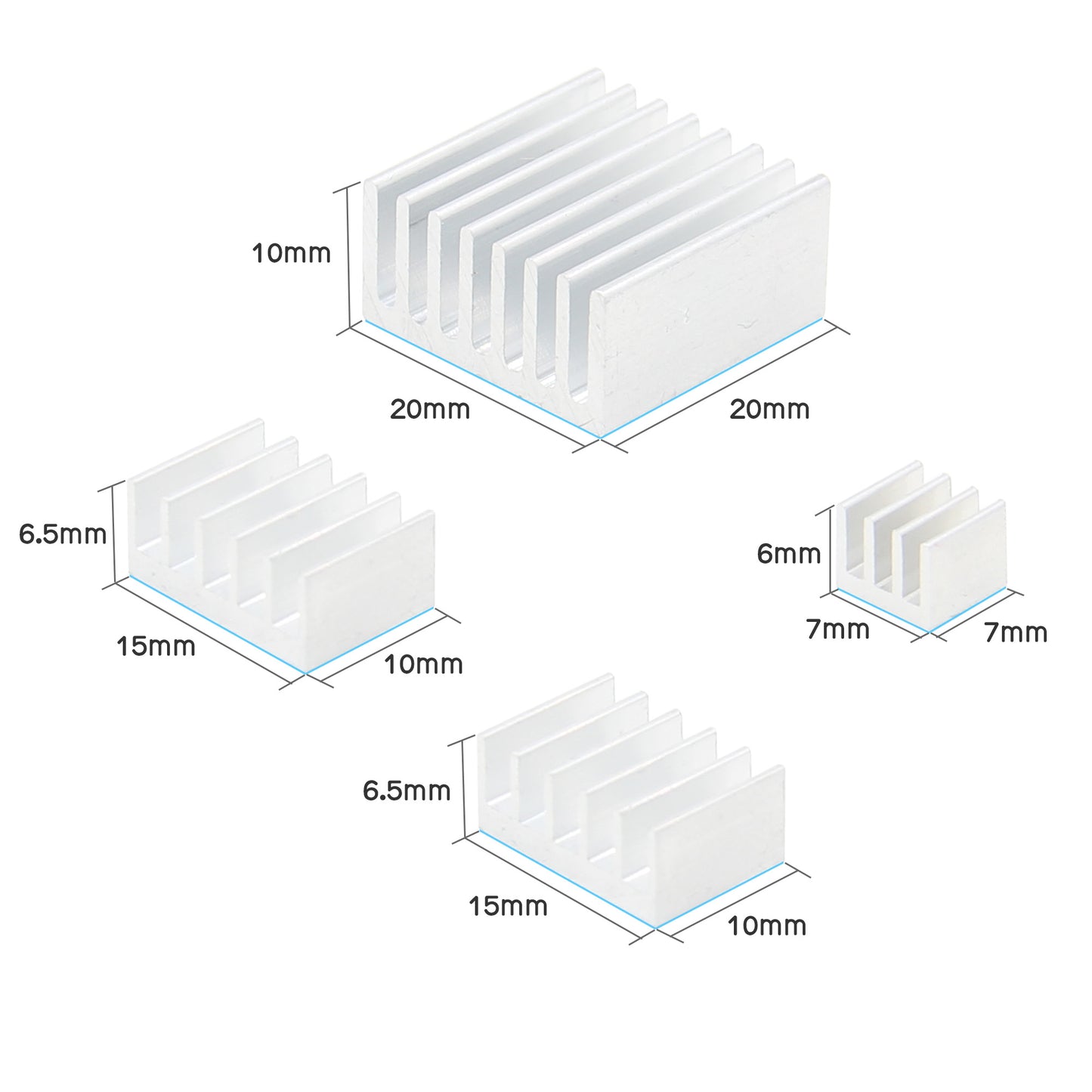 Geekworm Stackable Acrylic Case with Fan&Heatsink for Orange Pi 5 Plus