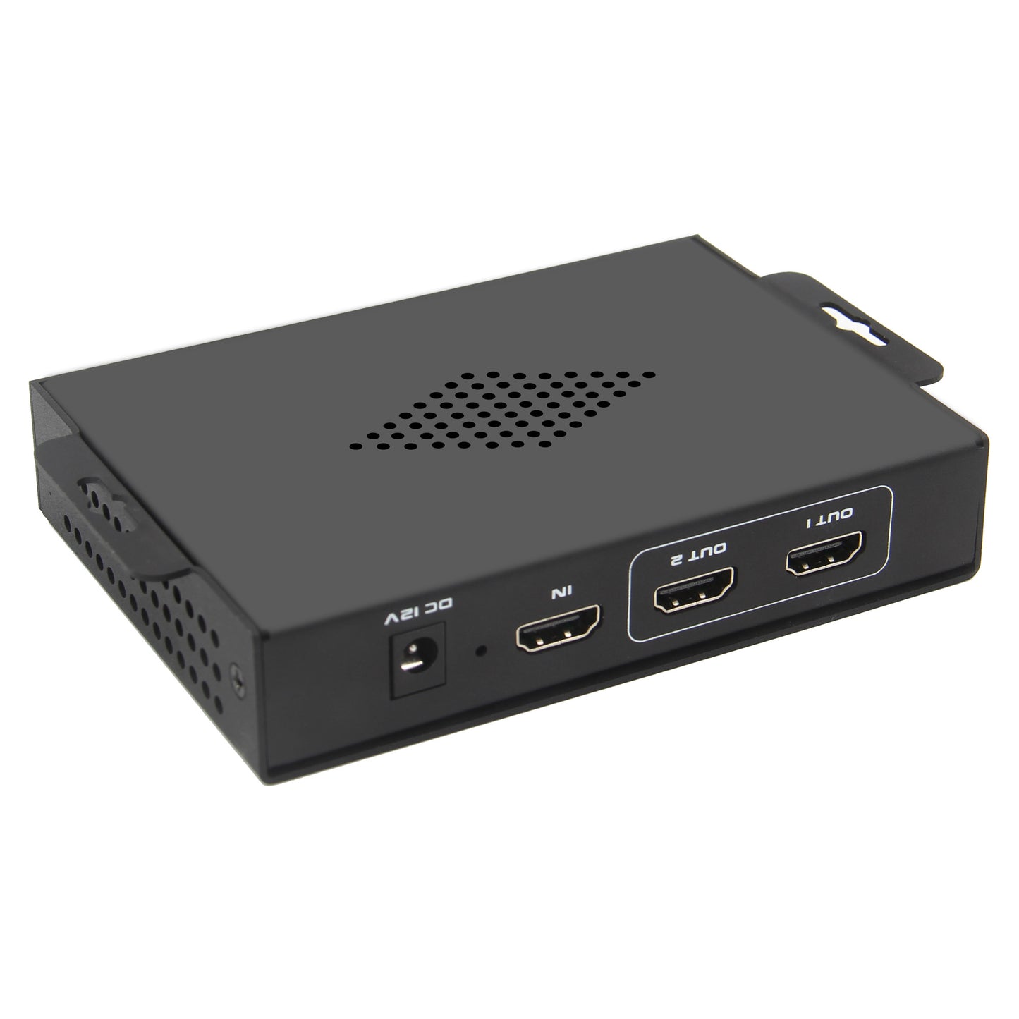 4K HDMI Screen Splitter 1 in 2 Out for Dual Monitors Duplicate/Left and Right Split Screen