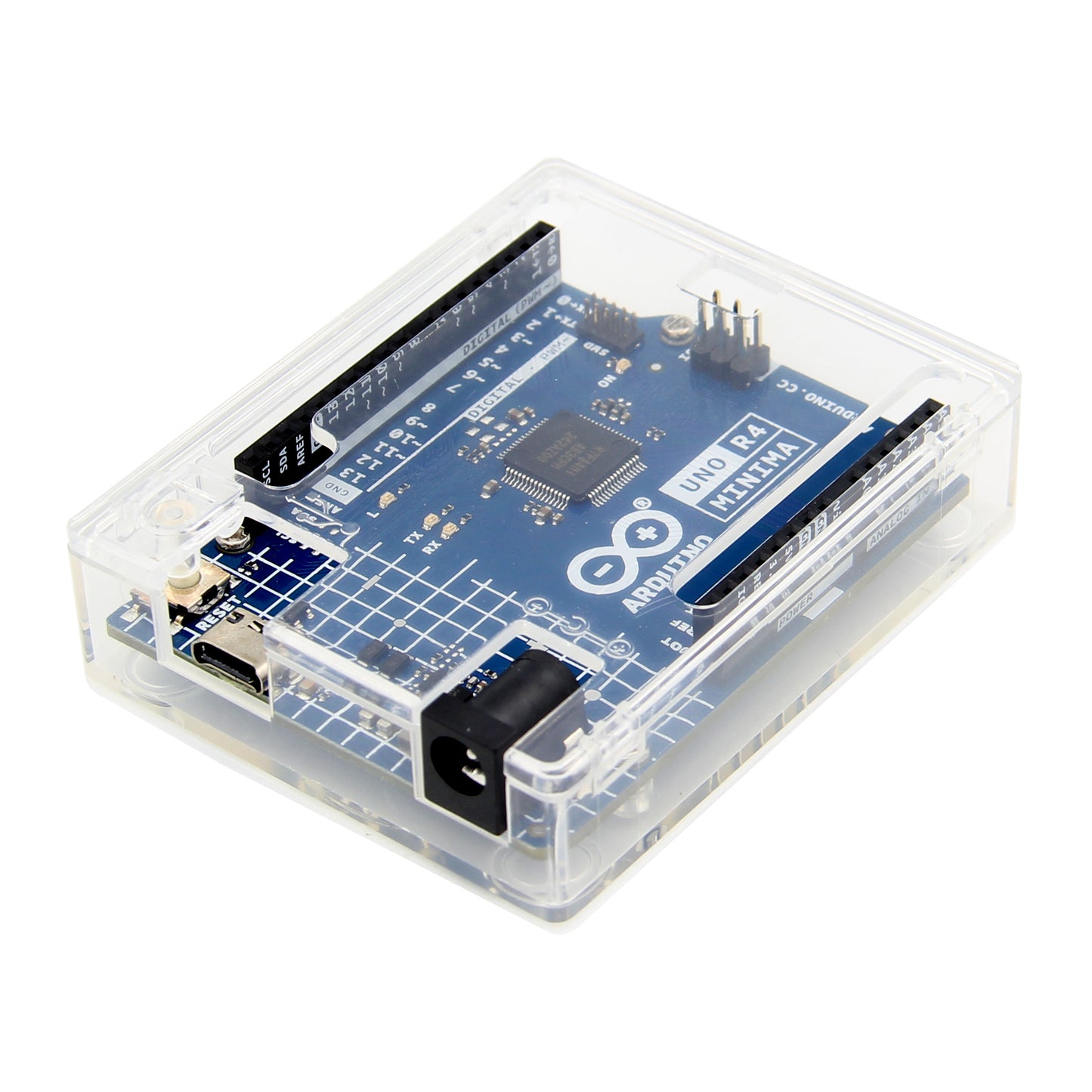 Geekworm UNO R3 ABS Case Compatible with Arduino UNO R4/UNO R3/UNO WiFi REV2/UNO REV3