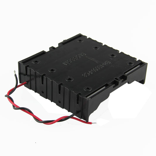 DIY 4-slot Series Connection 18650 Battery Holder(2 Leads)