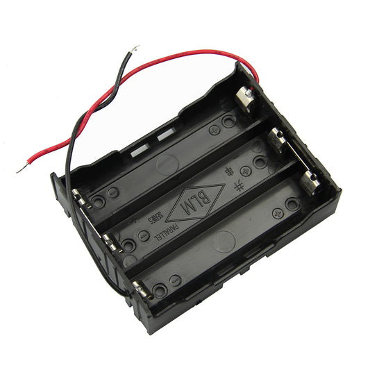 DIY 3-slot Series Connection 18650 Battery Holder