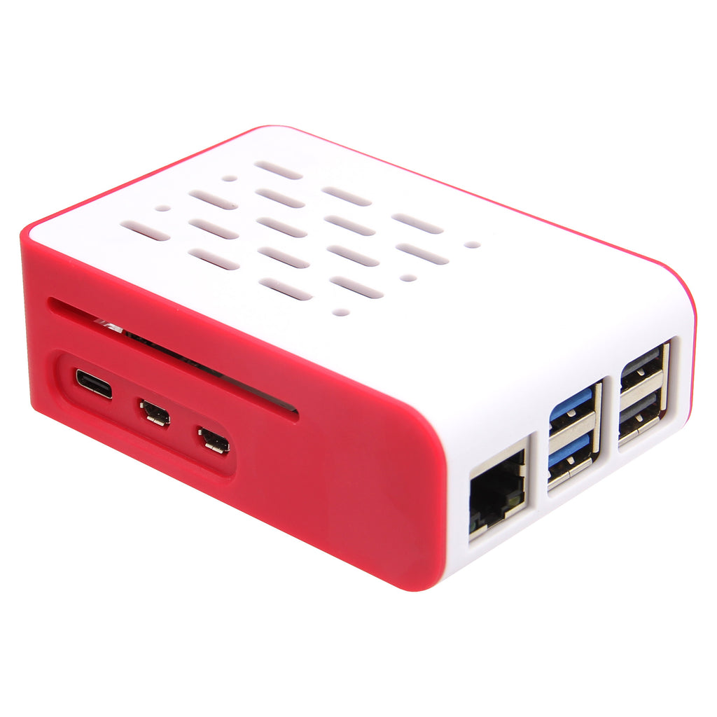 Geekworm P425 Raspberry Pi 5 ABS Case Support Raspberry Pi 5 & Active Cooler & X1003