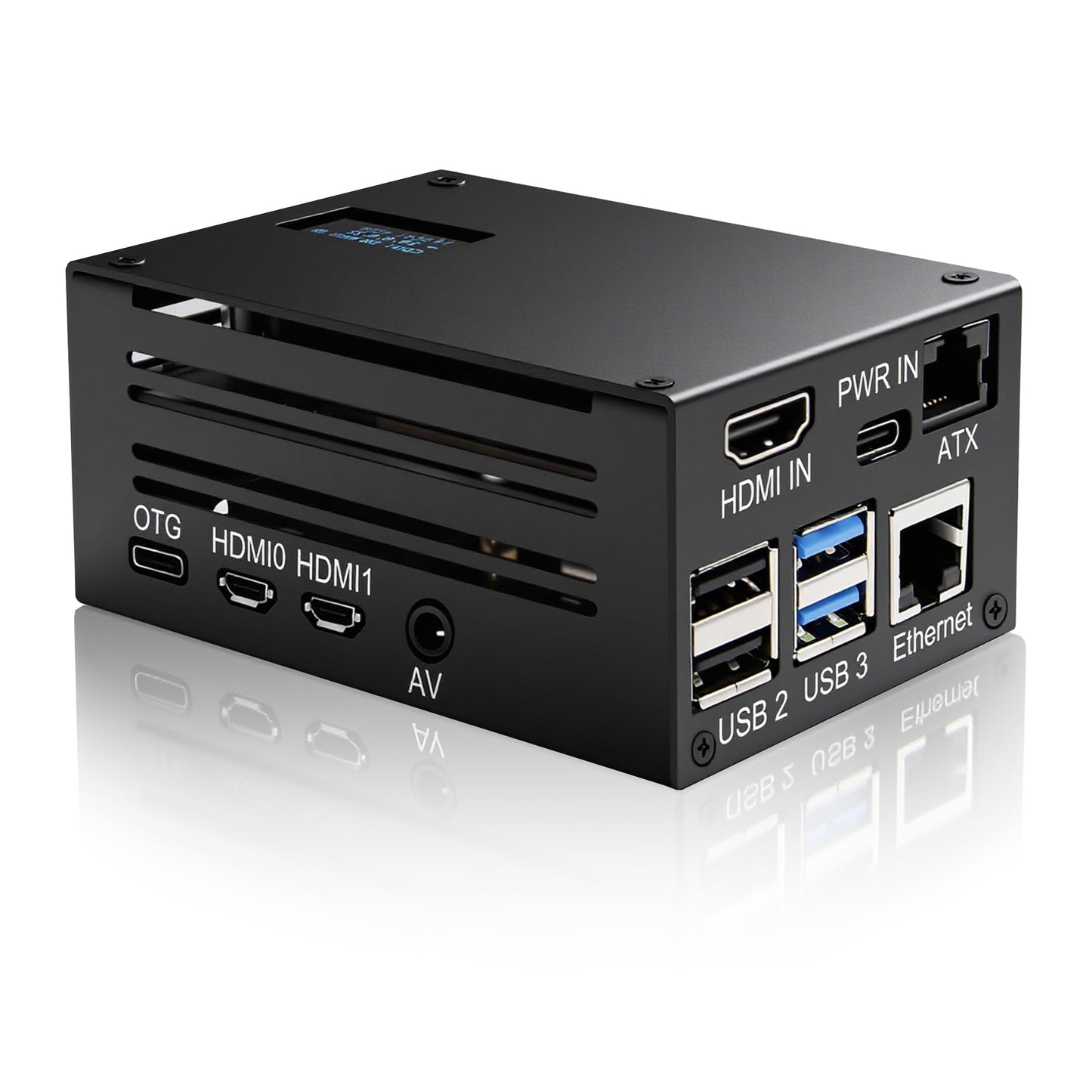 Geekworm KVM-A3 Kit for Raspberry Pi 4 Open-source KVM Over IP (Not include Raspberry Pi 4)