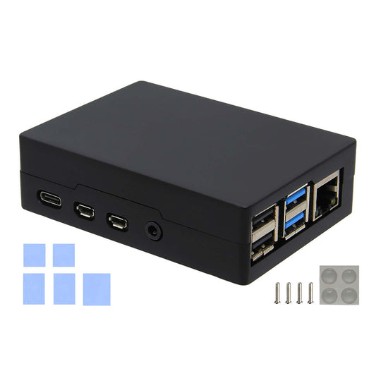 Raspberry Pi 4 Aluminum Alloy Passive Cooling Metal Case (P171)