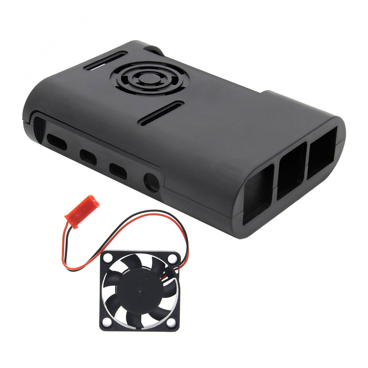 Geekworm Raspberry Pi 4 ABS Case with 3007 Cooling Fan & Heatsink(P402)