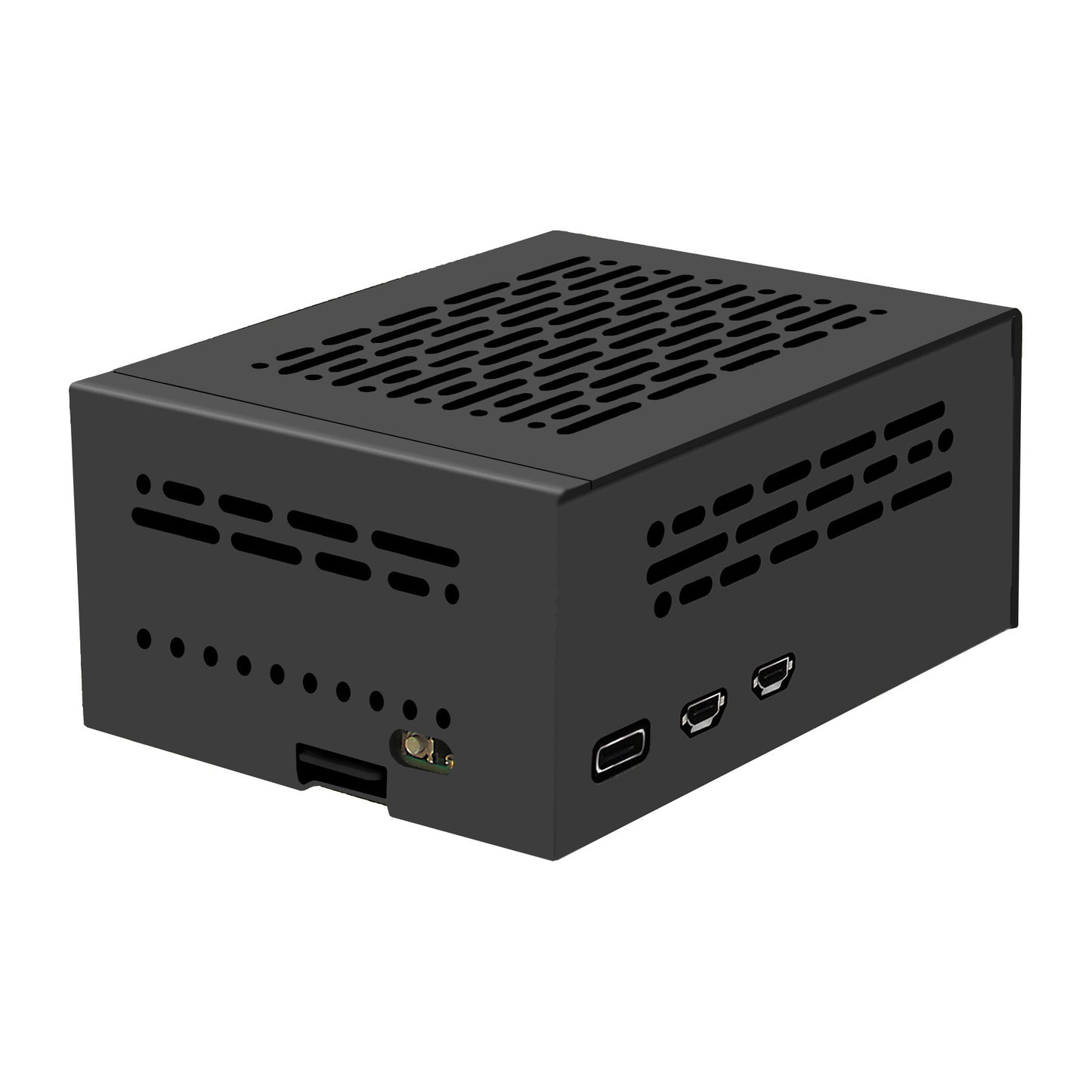 Geekworm P579 Raspberry Pi 5 PCIe Metal case Compatible with X1001/X1000/X1003/X1004/X1015/M300/M400/Q200