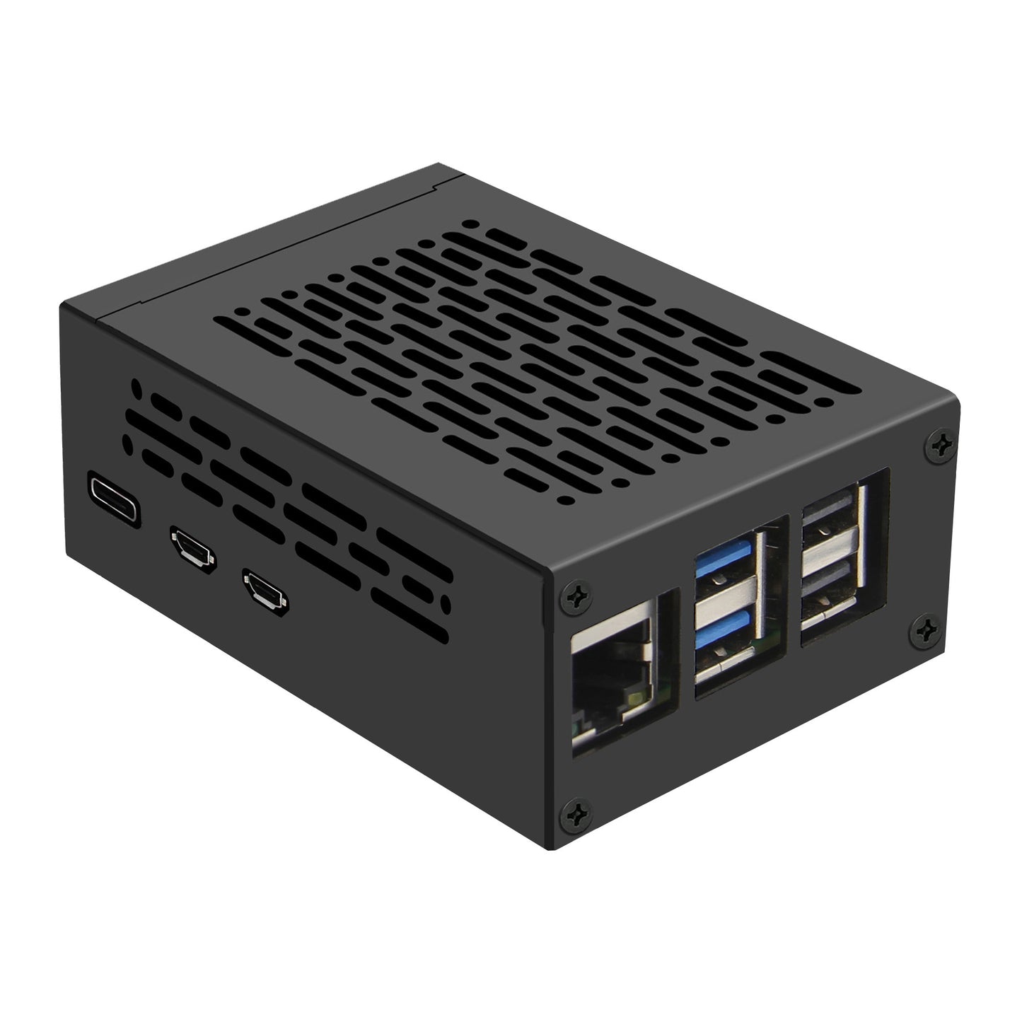 Geekworm P580 Raspberry Pi 5 PCIe Metal case Compatible with X1002/X1005