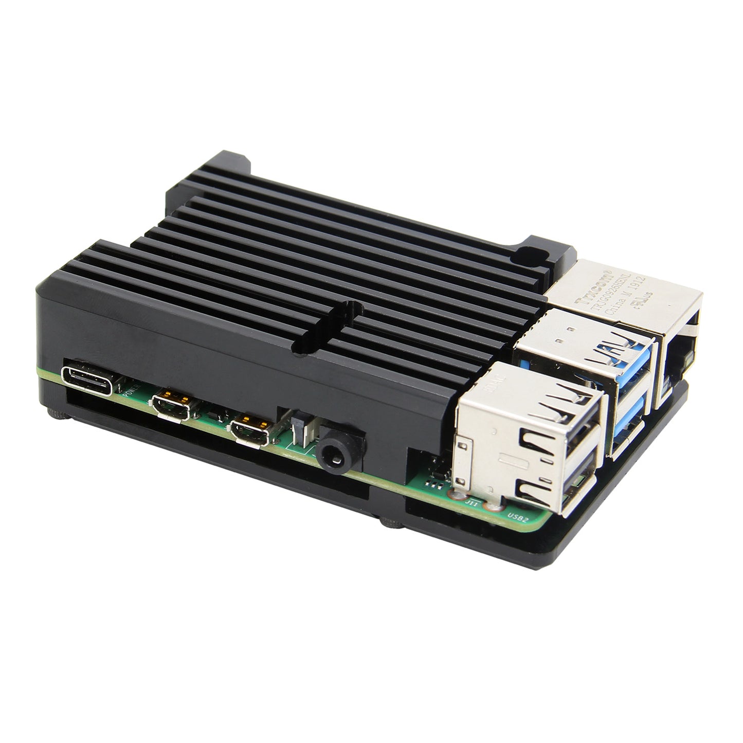 Raspberry Pi 4 Aluminum Alloy Heatsink Armor Case (P122)