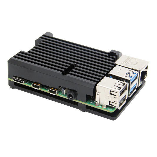 Raspberry Pi 4 Aluminum Alloy Heatsink Armor Case (P122)
