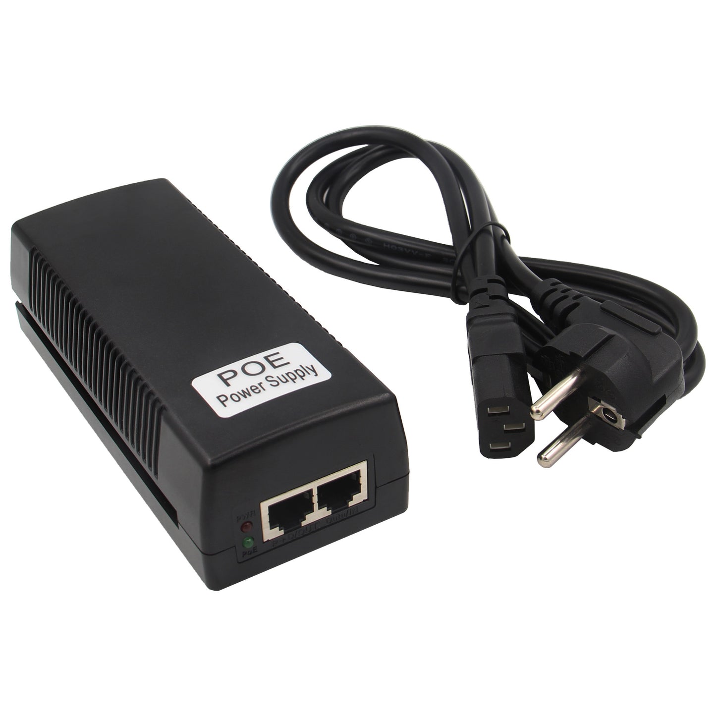 Geekworm PSE30G 30W Gigabit PoE Injector IEEE 802.3af/at Compliant PoE Power Supply