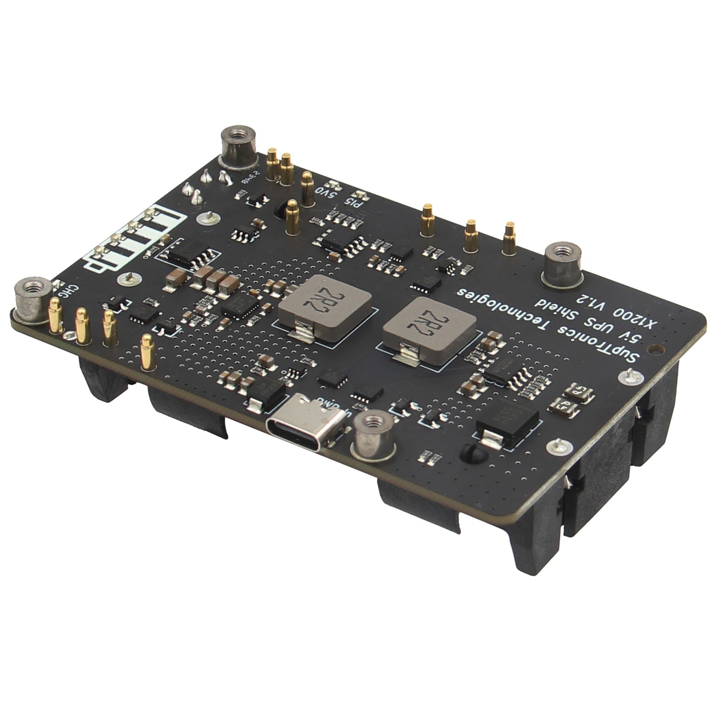 Geekworm X1200 2-Cell 18650 5.1V 5A UPS HAT for Raspberry Pi 5 Series