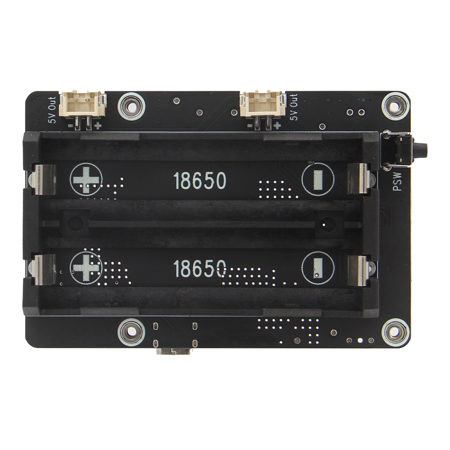 Geekworm X1200 2-Cell 18650 5.1V 5A UPS HAT for Raspberry Pi 5 Series