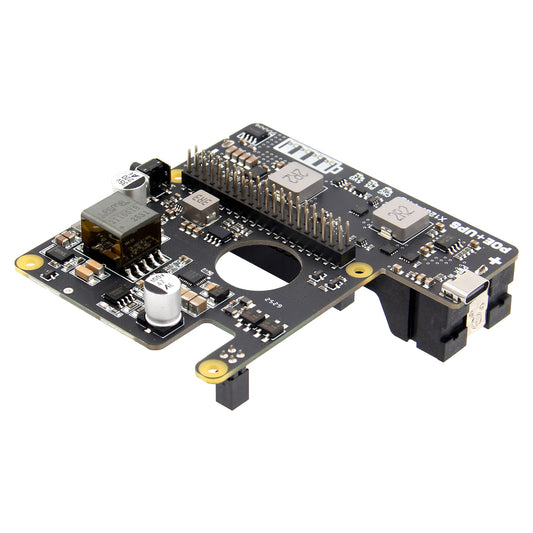 Geekworm X1207 1-Cell 21700 5.1V 5A PoE-Powered UPS HAT for Raspberry Pi 5