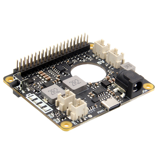 Geekworm X1209 5.1V 6A UPS HAT for Raspberry Pi 5/4B/3B/3B+
