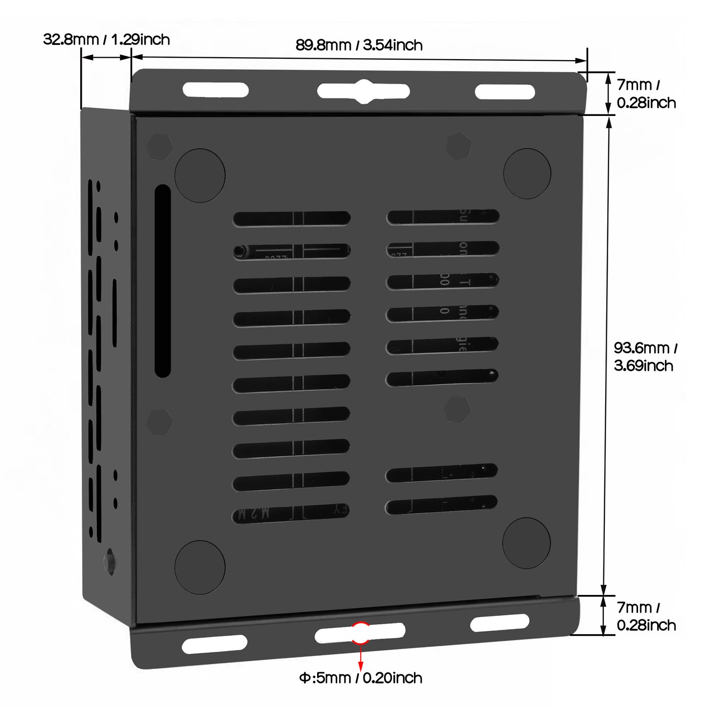 Geekworm X1500-C1 Metal Case for Raspberry Pi CM5 and X1500/X1501