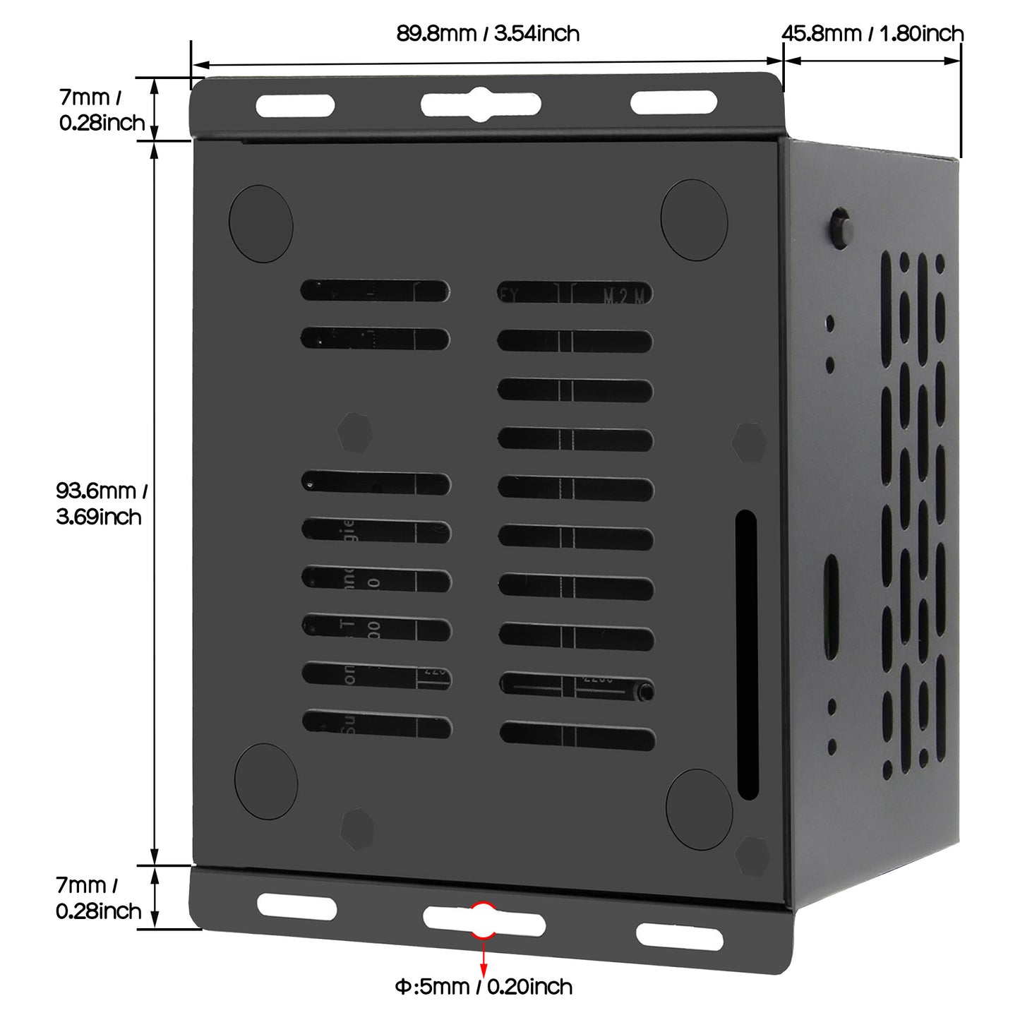 Geekworm X1500-C1 Metal Case for Raspberry Pi CM5 and X1500/X1501