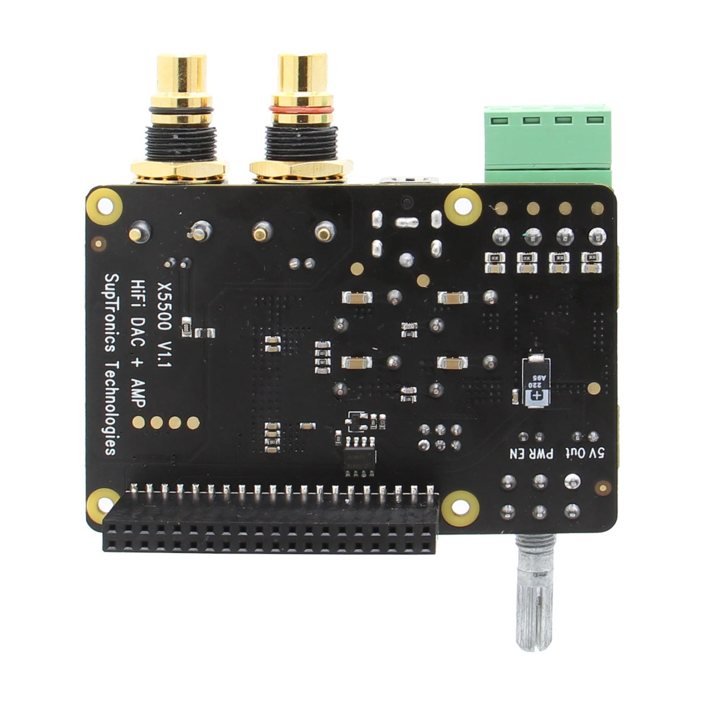 Raspberry Pi X5500 HiFi DAC+AMP Expansion Board Support X876/X710/X850/X862