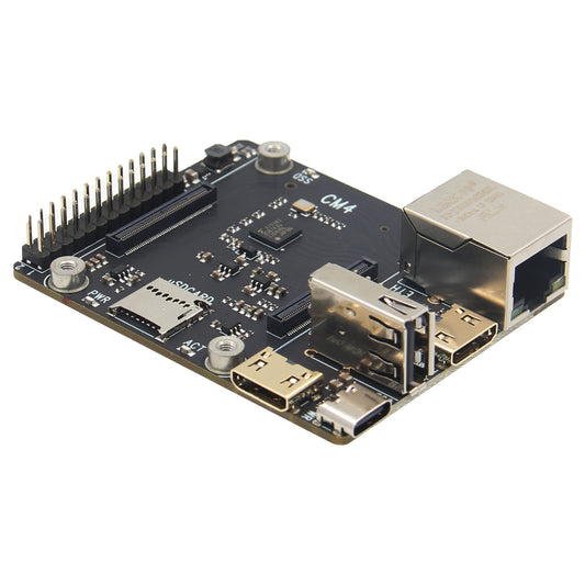 Geekworm X635 HDMI to CSI-2 & M.2 NVMe/SATA SSD Carrier Board for Raspberry Pi CM4