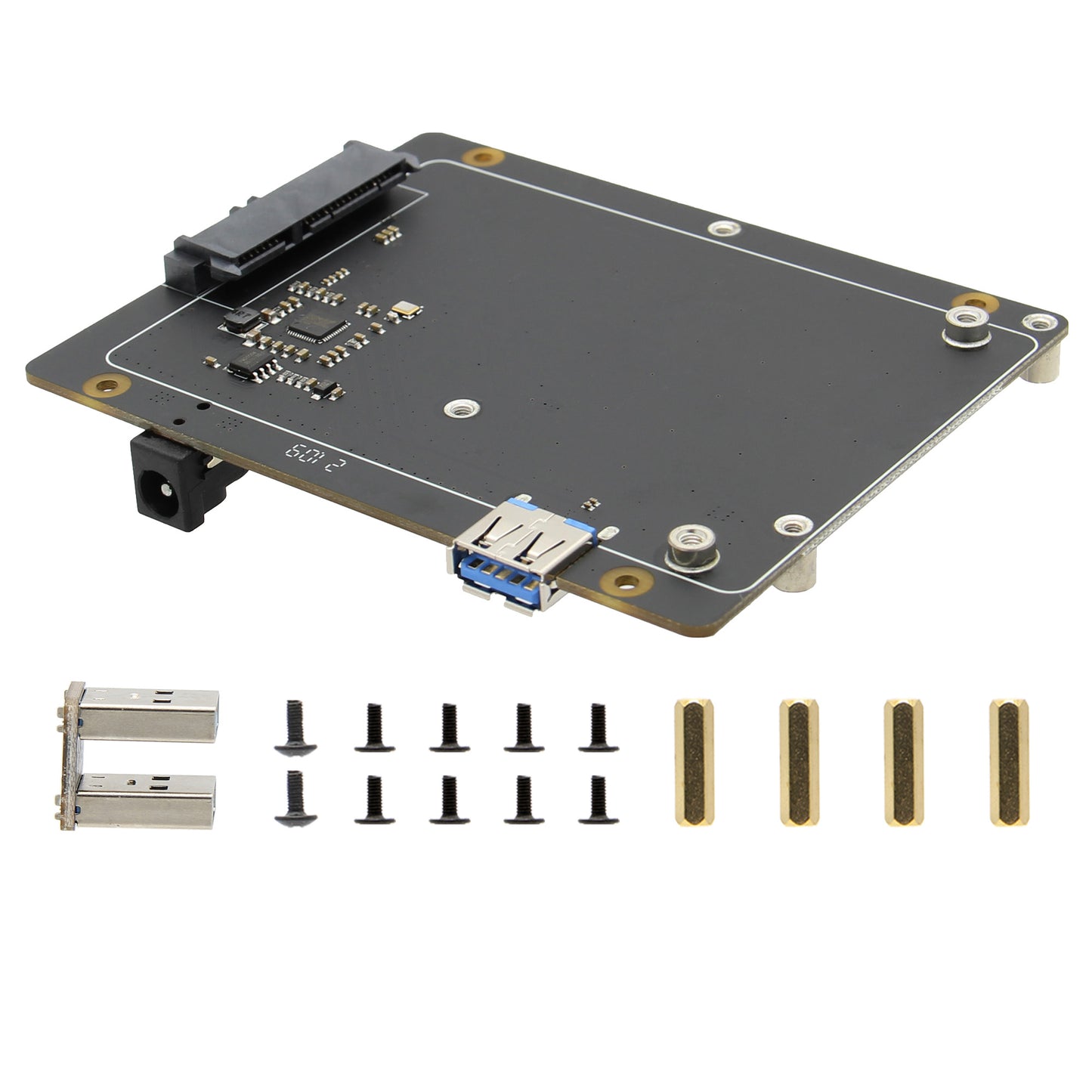 For Raspberry Pi 4, X825 V2.0 2.5 inch SATA HDD/SSD Expansion Board