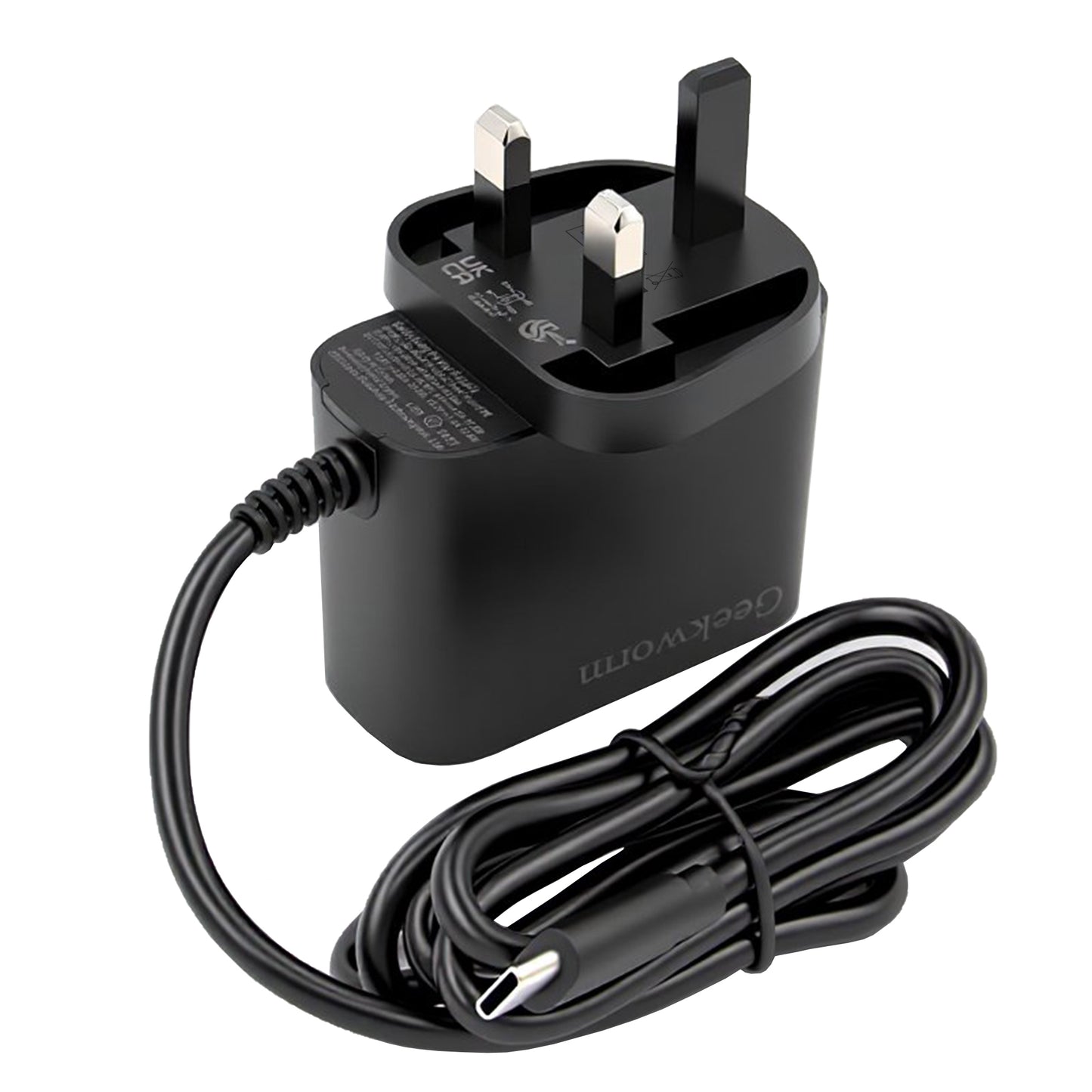 Geekworm GaN PD 27W 5.1V 5A Power Supply for Raspberry Pi 5