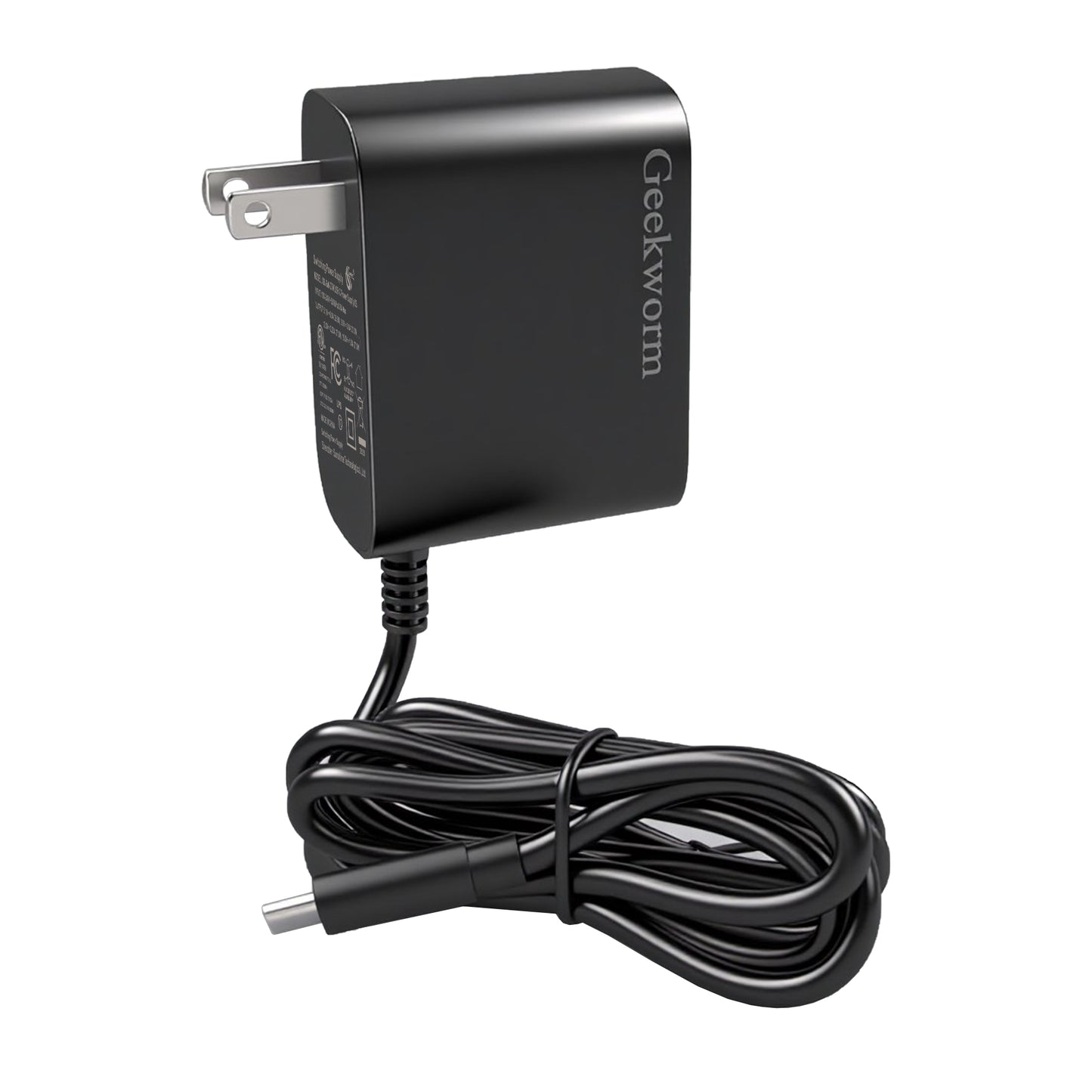 Geekworm GaN PD 27W 5.1V 5A Power Supply for Raspberry Pi 5