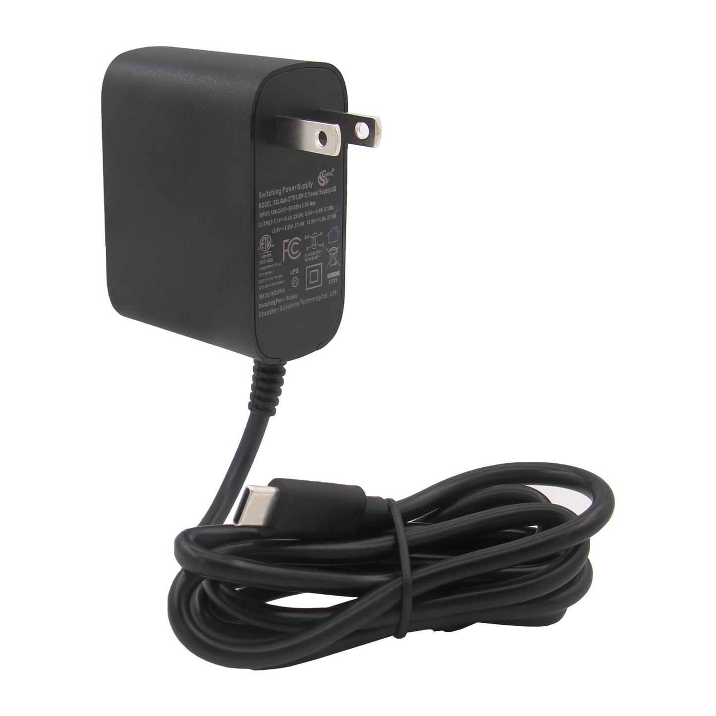 Geekworm GaN PD 27W 5.1V 5A Power Supply for Raspberry Pi 5