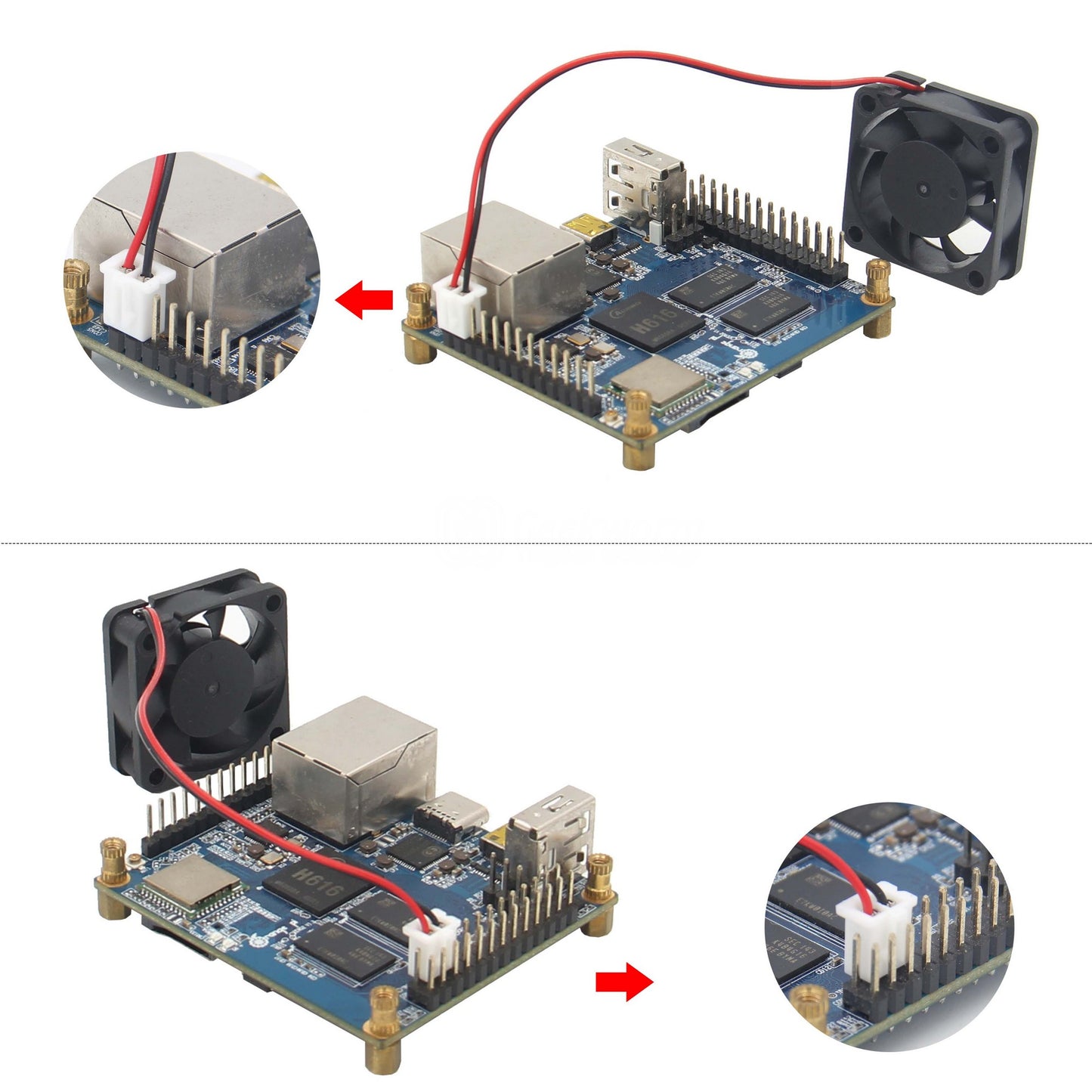 Orange Pi Zero2 Metal Case (N500)