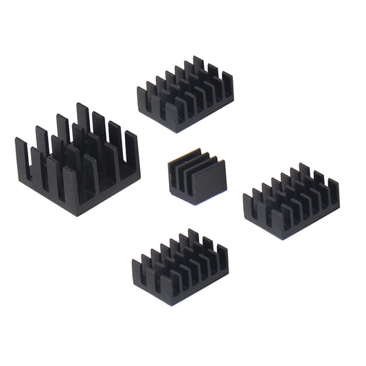 Orange Pi 5/5B and Libre Compute Board AML-S905X-CC Aluminum Heatsinks (5PCS)