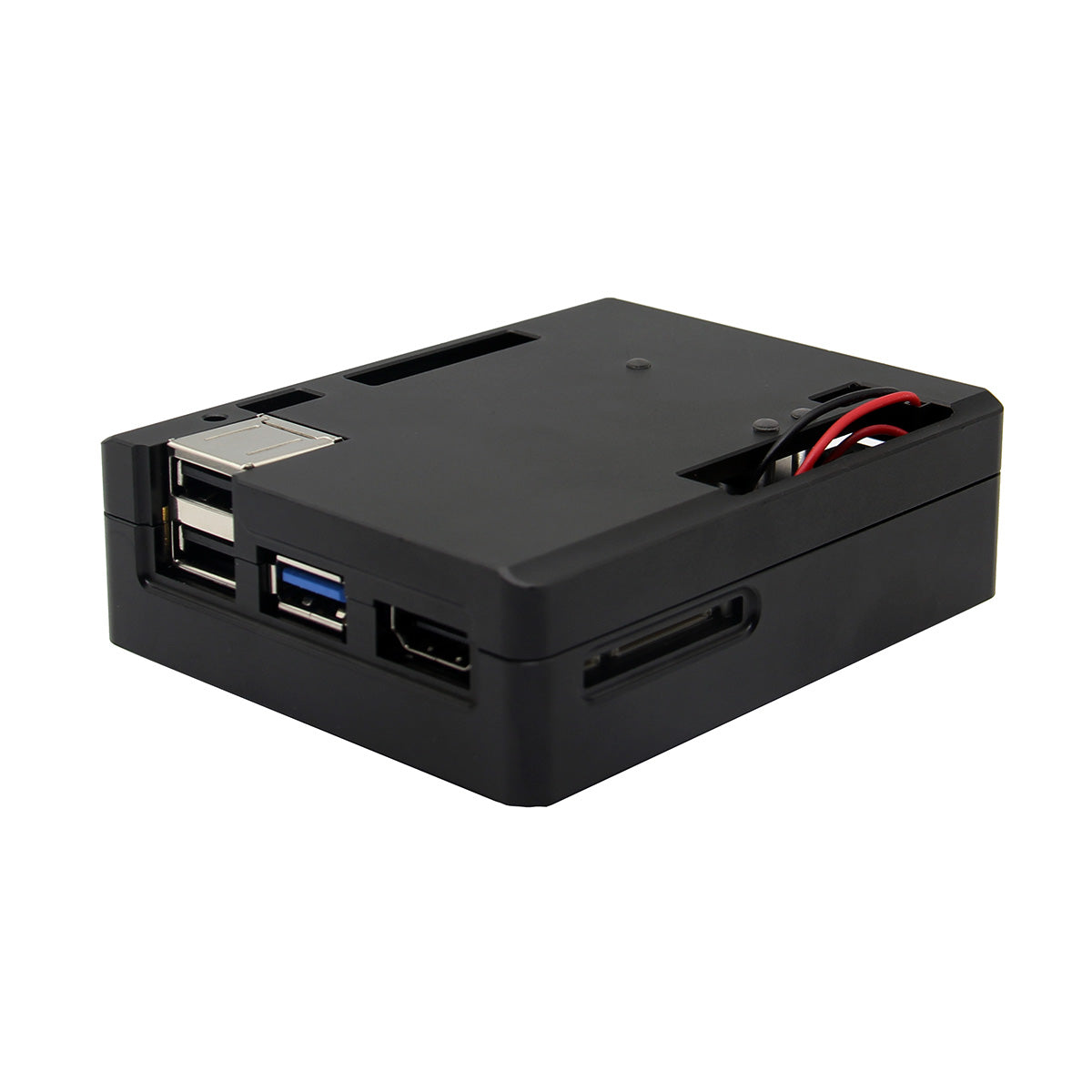 Geekworm LattePanda V1.0 Aluminum Alloy CNC Case with Fan Compatible with LattePanda 4G/64GB&LattePanda 2G/32GB