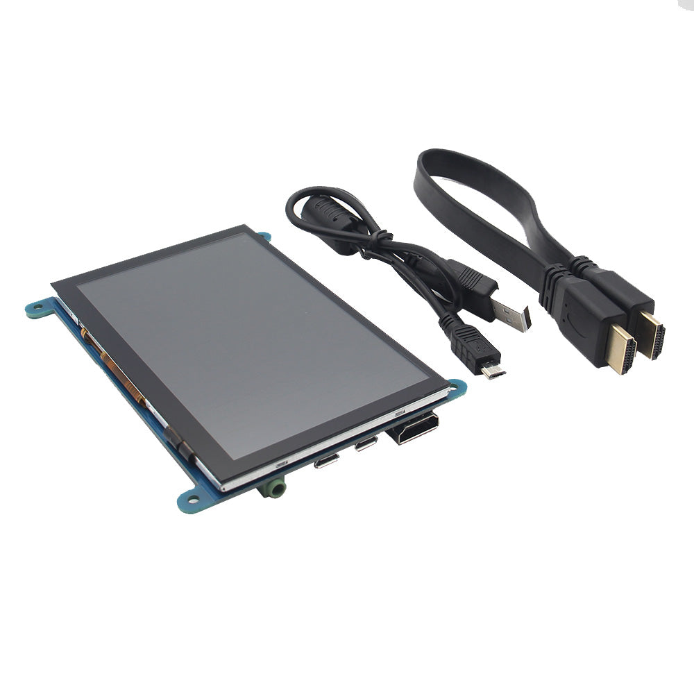 (10 Pack) Raspberry Pi 5 Inch 800x480 HDMI Capacitive LCD Touch Screen