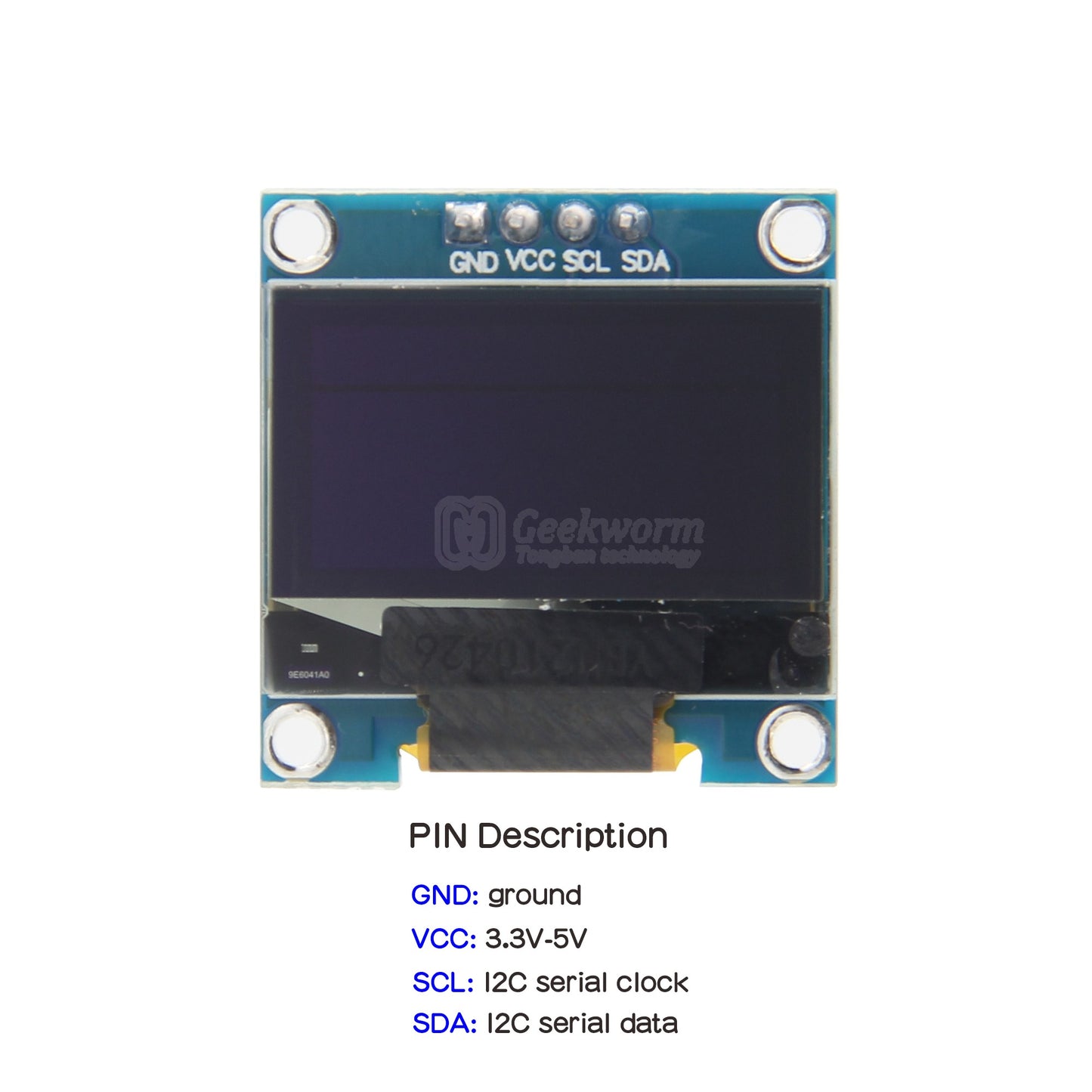 0.96 Inch 128x64 Pixels OLED Display Module