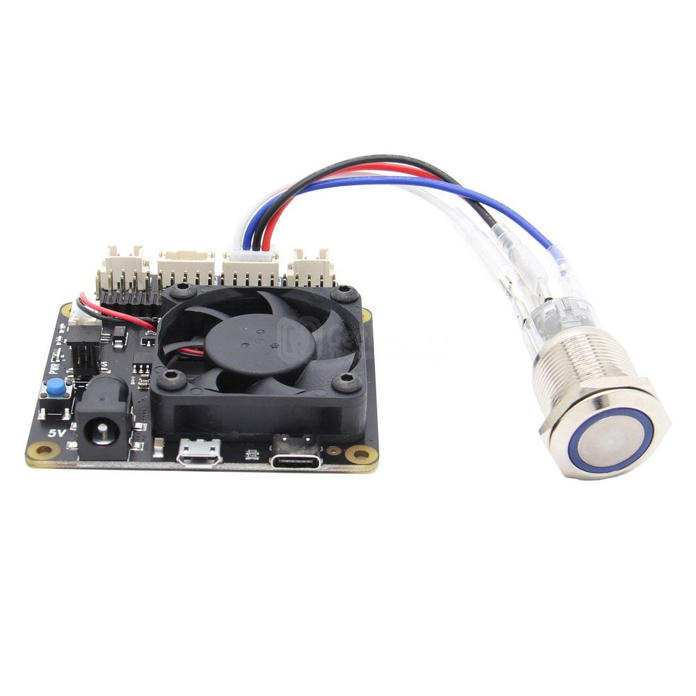19mm Metal Push Button Switch Latching Self-Locking / Momentary Self-Reset Power Control Switch (PSW19)
