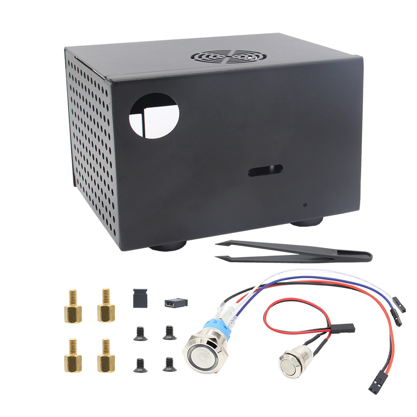 Geekworm T100-C1 Metal Case for Jetson Nano Rev A02 and T100