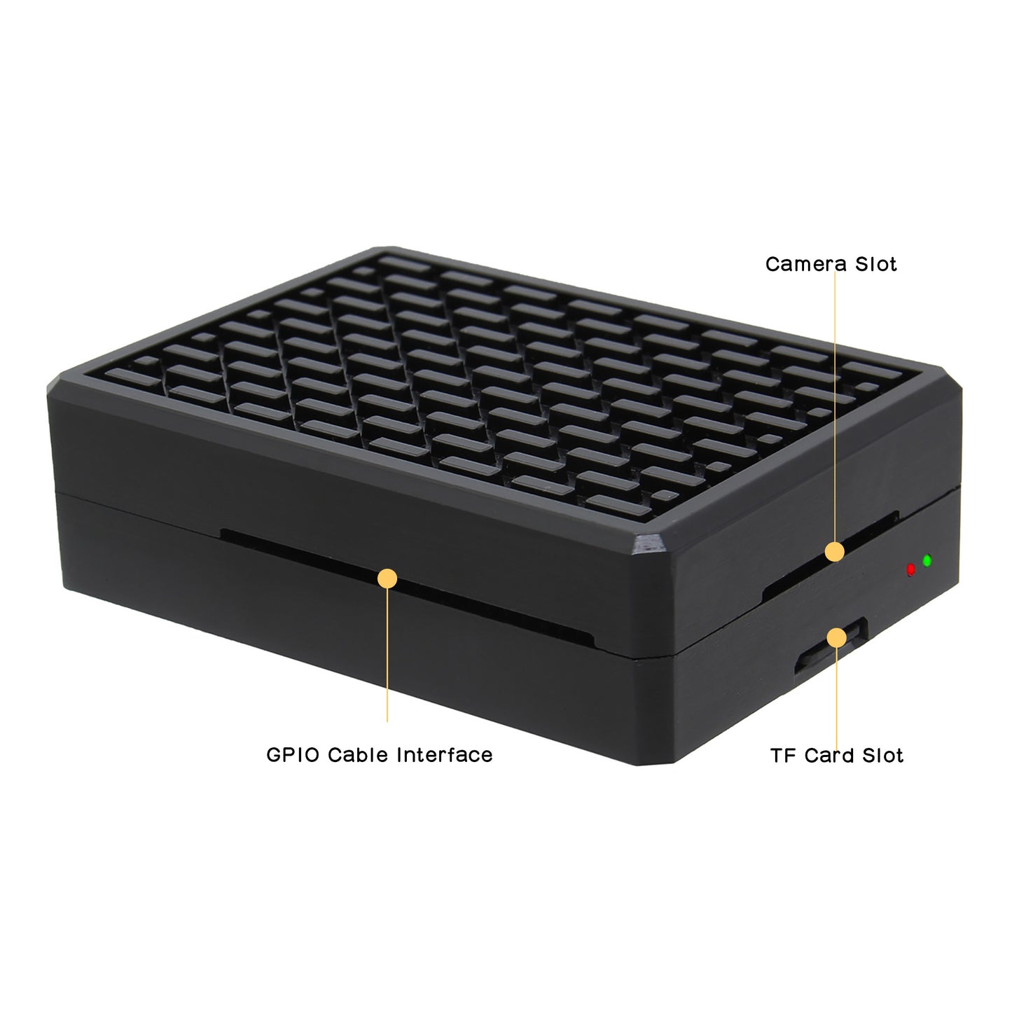 Geekworm Raspberry Pi 4 Aluminum Alloy Passive Cooling Heatsink Case (P232)