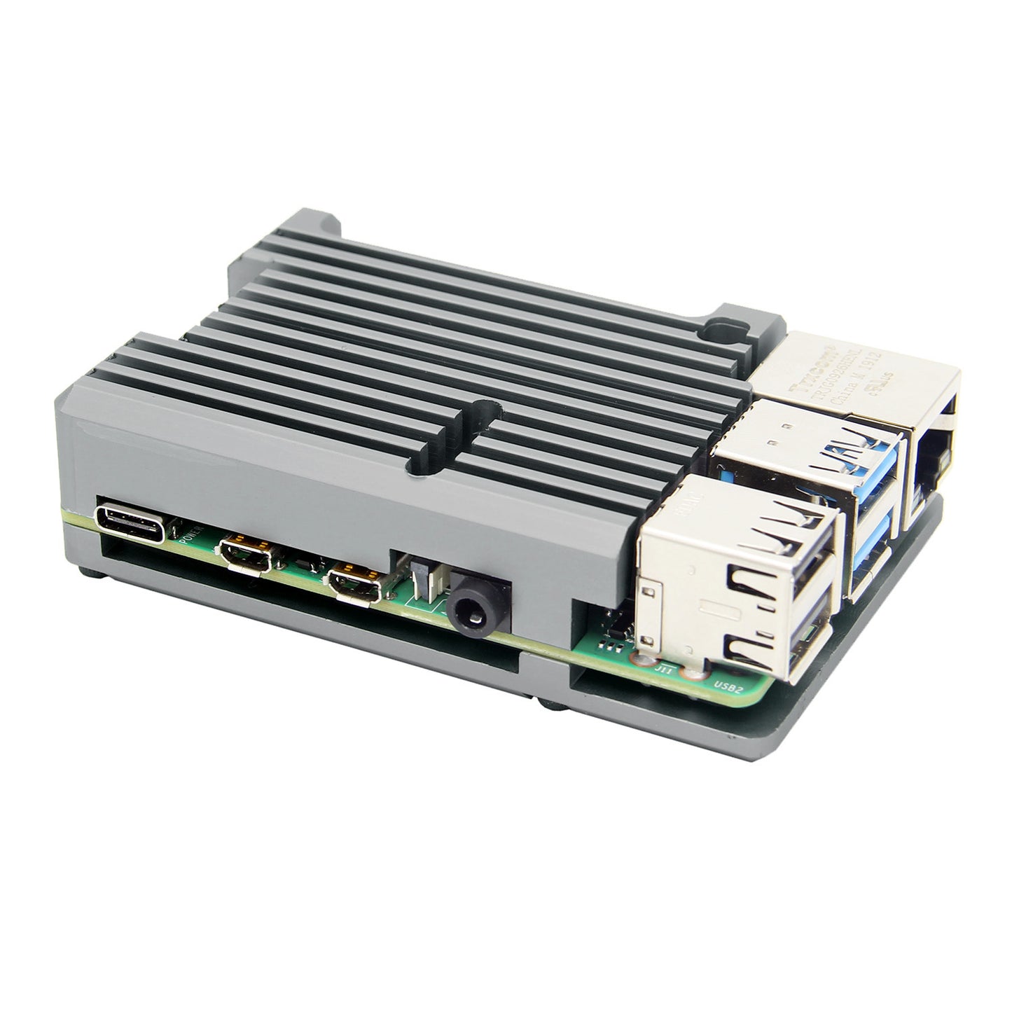 Raspberry Pi 4 Aluminum Alloy Heatsink Armor Case (P122)