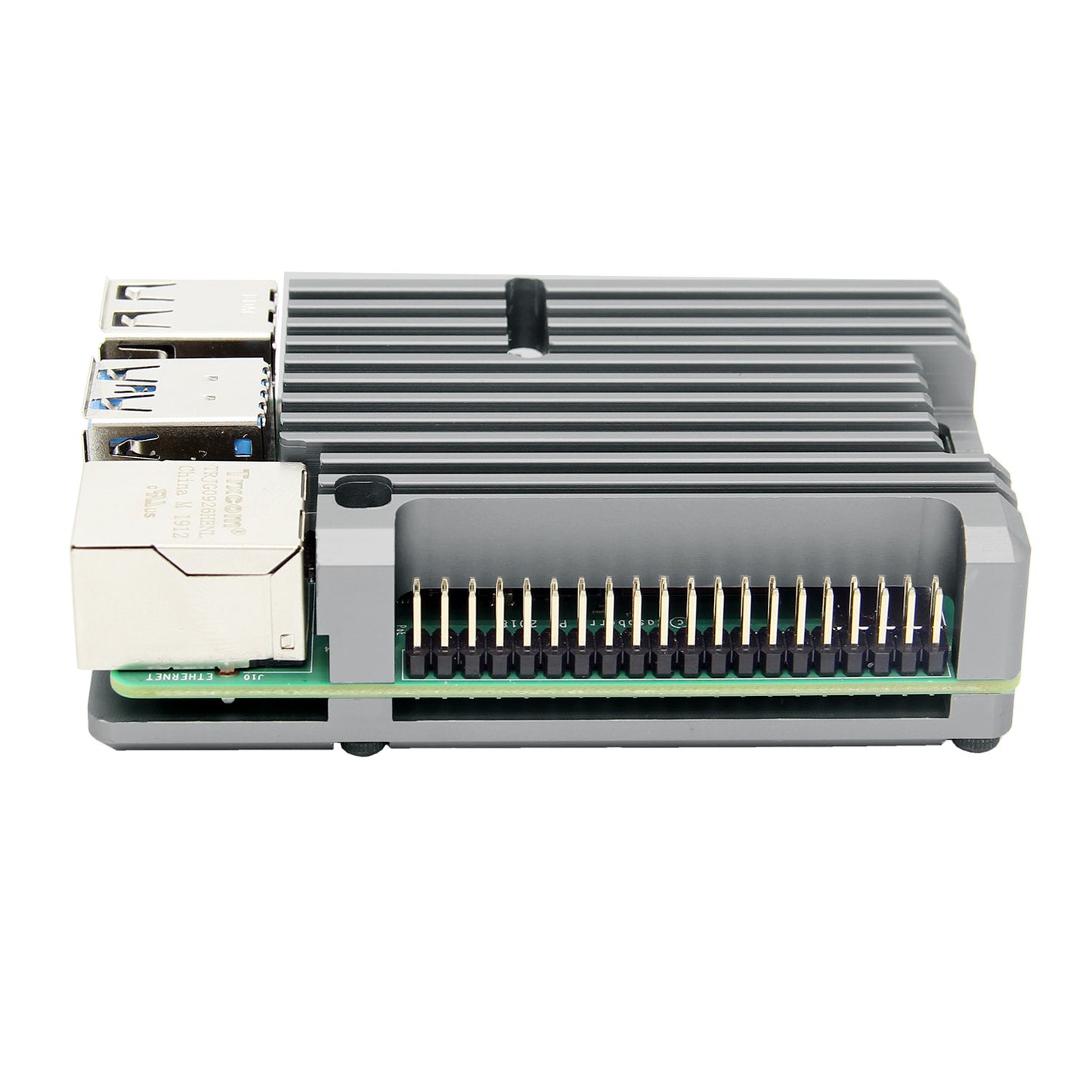 Raspberry Pi 4 Aluminum Alloy Heatsink Armor Case (P122)