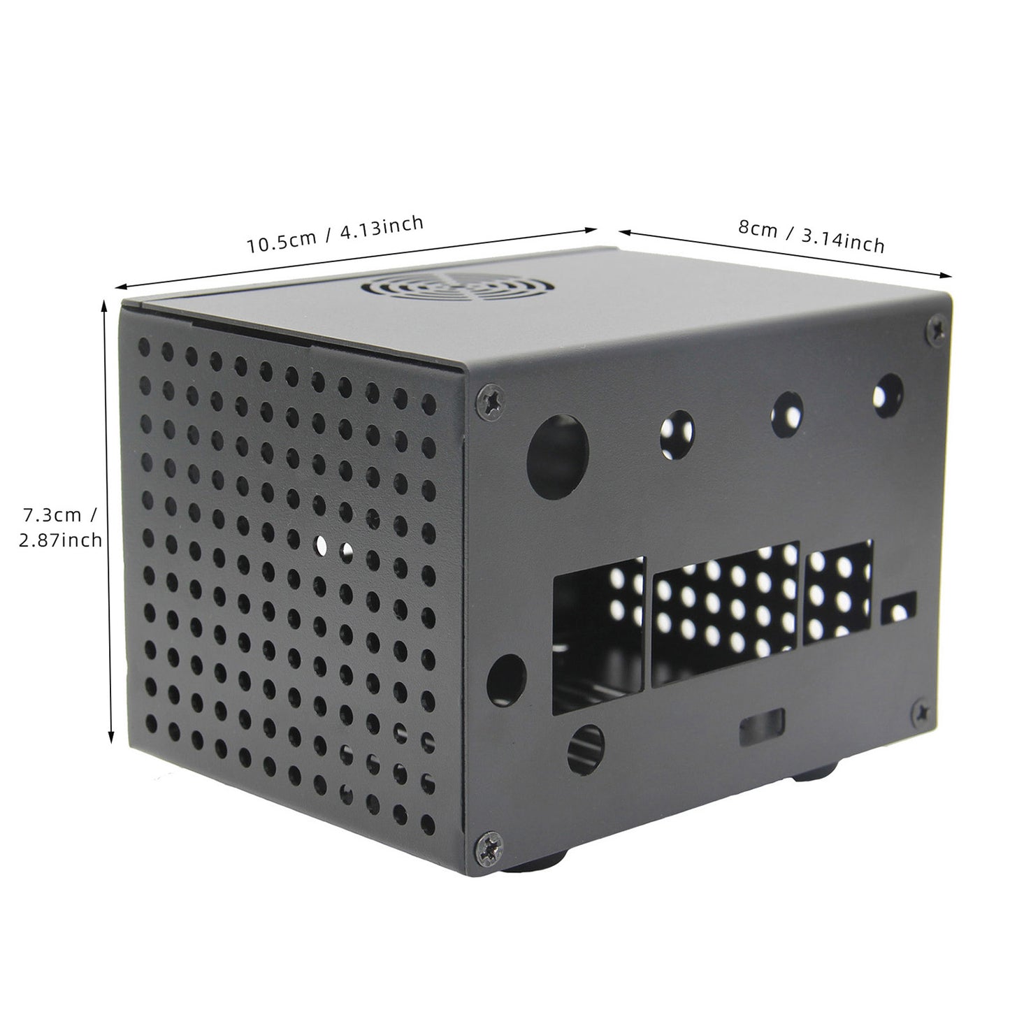 Geekworm T100-C1 Metal Case for Jetson Nano Rev A02 and T100