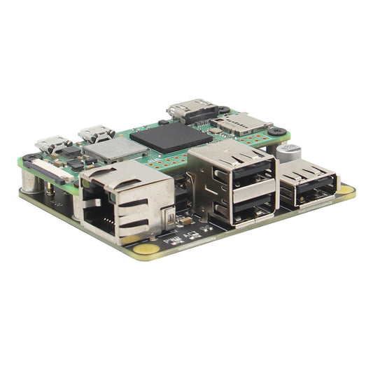 Geekworm X303 Gigabit Ethernet Expansion Board & USB HUB Compatible with Raspberry Pi Zero 2 W / Zero W