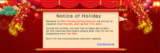 Holiday Notice