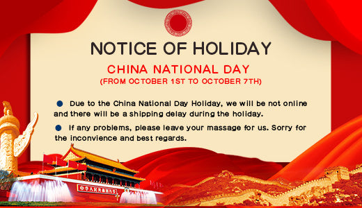 2021 National Day Holiday Notice