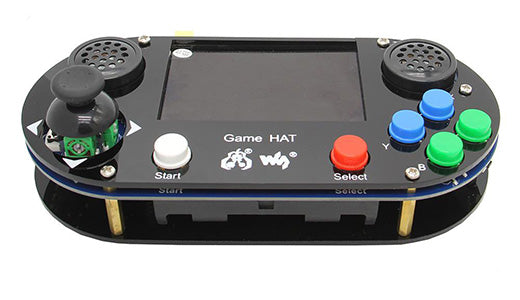 How to Use Raspberry Pi RetroPie Handle Game Console Gamepad with 3.5 inch 480 x 320 IPS Screen?