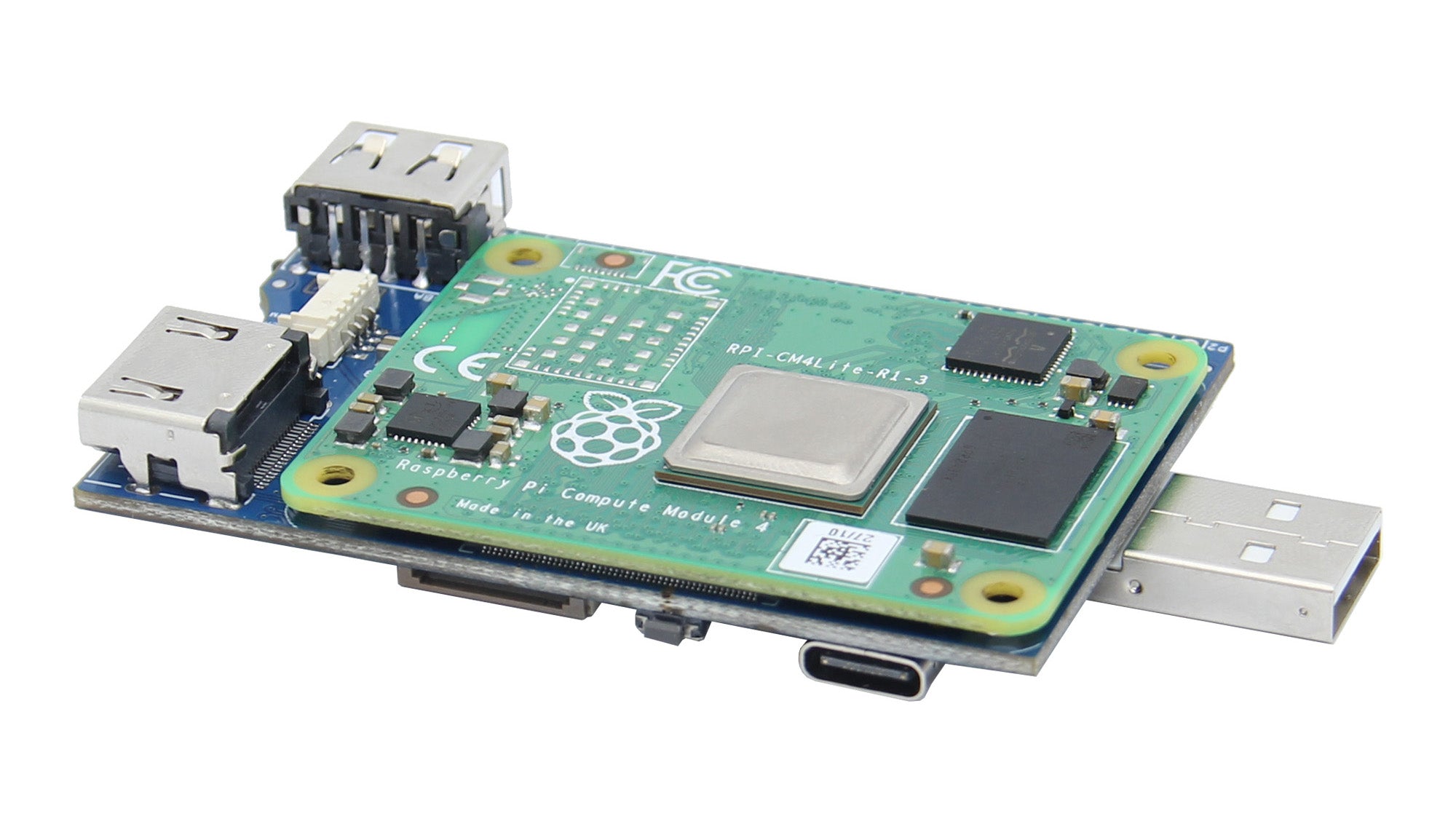 Raspberry Pi Cm4 Raspberry Pi CM4 Stick-Raspberry Pi Compute Module 4 CM4 IO Board ...