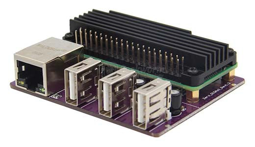 C296 Heatsink and M200 Kit for Raspberry Pi Zero 2W