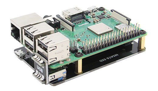 The New V3.0 Version of Raspberry Pi X850 mSATA SSD Extension Board Has been Released in October