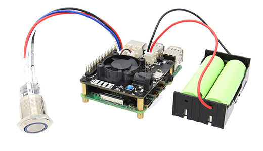 Geekworm X708 UPS & Power Management Board Realease for NAS Solution with UPS Function