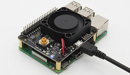 2019 New Raspberry Pi X730 Power Management with Safe Shutdown and Auto Cooling Expansion Board