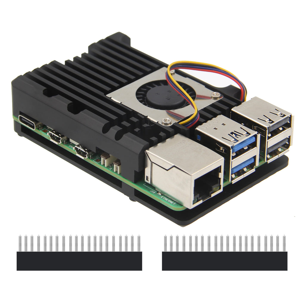 Geekworm Raspberry Pi 5 Armor Case with PWM Cooling Fan(P511)
